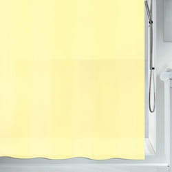 Spirella 7610583201560 rideau de douche Anneau Poly-acétate de vinyle (PEVA) Jaune
