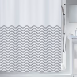 Spirella 7610583201607, Motif, Anneau, Polyester, Noir, Blanc, 30 °C, 1800 mm