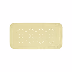 Spirella 7610583201775, Tapis de bain anti-dérapant, Adultes, Jaune, PVC, 910 mm, 360 mm