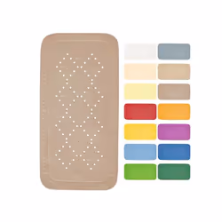 Spirella 7610583201881 Tapis de bain et adhésif antidérapant Tapis de bain anti-dérapant Taupe