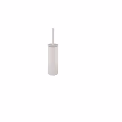 Spirella Akira, Support et brosse pour toilettes, Blanc, Acier, 95 mm, 95 mm, 400 mm
