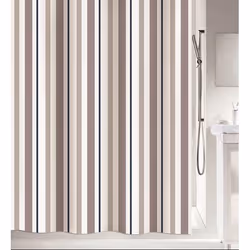 Spirella Biarritz, Motif, Coton, Polyester, Multicolore, Lavage en machine, 30 °C, 1800 mm