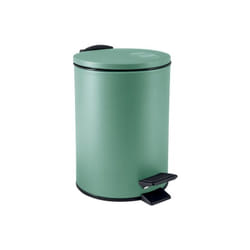 Spirella - Poubelle à pédale Acier adelar 3L Vert Mat