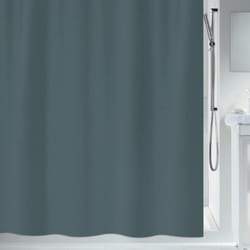 Rideau de douche Polyester primo 180x180cm Gris Anthacite Spirella