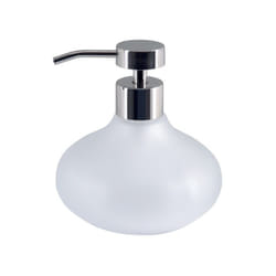 Distributeur de savon Verre mala Misty Blanc Spirella