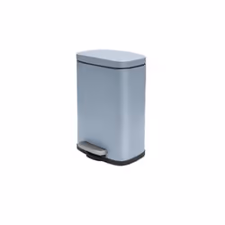 Spirella Akira, 5 L, Rectangulaire, Acier, Bleu, Pédale, Acier