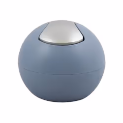 Poubelle à bascule de la marque Spirella. UNE IDÉE INNOVANTE SPIRELLA: Cette petite poubelle BOWL à couvercle pivotant peut l ...
