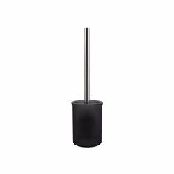 Porte Brosse Wc de la marque Spirella. La brosse et le récipient sont faciles à nettoyer et ont un support solide. Le design  ...