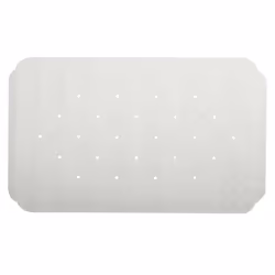Tapis fond de baignoire de la marque Spirella. Sa longueur vous permet de tapisser entièrement le fond de la baignoire et ain ...