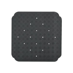 Tapis Fond de douche Caoutchouc ruby 53x53cm Gris Foncé Spirella