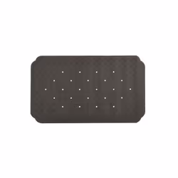 Spirella Ruby, Tapis de bain anti-dérapant, Adultes, Gris, Caoutchouc, 700 mm, 400 mm