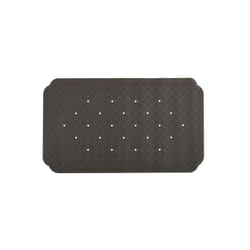 Spirella Ruby Tapis de bain anti-dérapant Gris