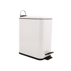Spirella Erik 5 L Rectangulaire Acier inoxydable Blanc