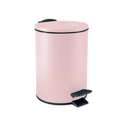 Poubelle à pédale Acier ADELAR 3L Rose mat Spirella