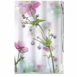 Spirella Anemone, Image, Polyester, Multicolore, Lavage en machine, 30 °C, 2000 mm