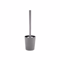 Spirella 10.20660, Support et brosse pour toilettes, Gris, Métallique, Acier inoxydable, 360 mm, 100 mm