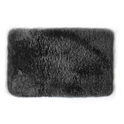 Tapis de bain Microfibre fino 40x60cm Noir Spirella