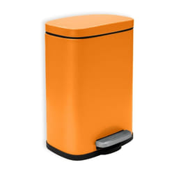 Spirella - Poubelle à pédale Acier akira 5L Orange mat