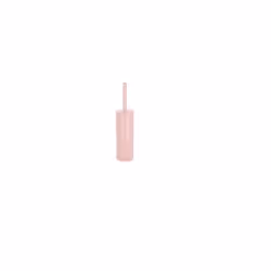Spirella Akira, Support et brosse pour toilettes, Rose, Acier, 95 mm, 95 mm, 400 mm