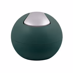 Poubelle à bascule de la marque Spirella. UNE IDÉE INNOVANTE SPIRELLA: Cette petite poubelle BOWL à couvercle pivotant peut l ...