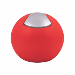 Poubelle à bascule de la marque Spirella. UNE IDÉE INNOVANTE SPIRELLA: Cette petite poubelle BOWL à couvercle pivotant peut l ...