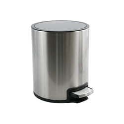 Spirella - Poubelle à pédale Inox riku 3L Brossé