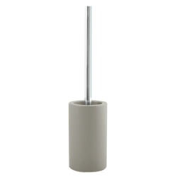 Spirella - Brosse wc avec support Céramique tube-matt Taupe mat