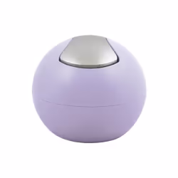 Poubelle à bascule de la marque Spirella. UNE IDÉE INNOVANTE SPIRELLA: Cette petite poubelle BOWL à couvercle pivotant peut l ...