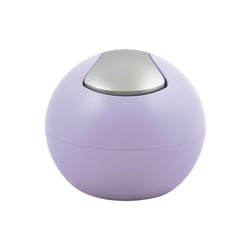 Spirella - Poubelle à bascule bowl matt 1L Lavande mat