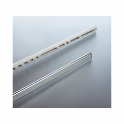 Barre tringle pour rideau de douche ou baignoire extensible sans perçage en Alu SURPRISE 125-210cm Finition brillante Spirell ...