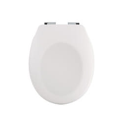 Spirella Abattant Wc Thermo Dur NEELA Blanc Mat - Charnières ABS Chromé