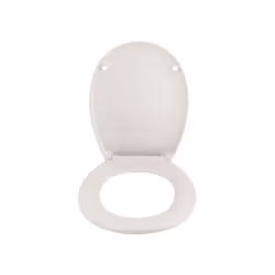 Spirella Abattant Wc Thermo Dur NEELA Blanc Mat - Charnières ABS Chromé