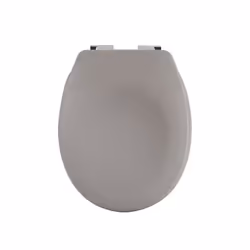 Spirella Abattant Wc Thermo Dur NEELA Taupe Mat - Charnières ABS Chromé, Allongé, Abattant rigide, Taupe, ABS, Duroplast, 371 ...