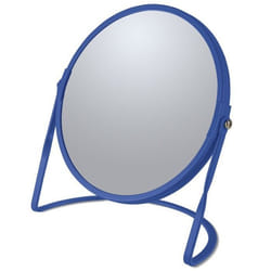 Miroir grossissant sur pied Acier AKIRA Bleu roi Spirella