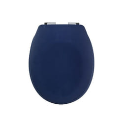 Spirella Abattant Wc Thermo Dur NEELA Bleu Foncé Mat - Charnières ABS Chromé