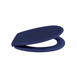 Spirella Abattant Wc Thermo Dur NEELA Bleu Foncé Mat - Charnières ABS Chromé
