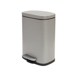 MSV 10.21561 poubelle Rectangulaire Acier Taupe
