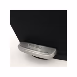 MSV 10.21563 poubelle Rectangulaire Acier Noir