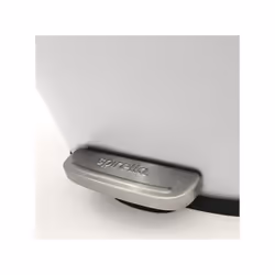 MSV 10.21567 poubelle Rectangulaire Acier Blanc