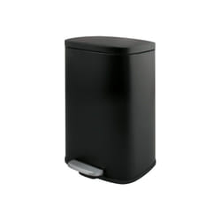 MSV 10.21568 poubelle Rectangulaire Acier Noir