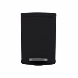 MSV 10.21568 poubelle Rectangulaire Acier Noir