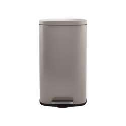MSV 10.21571 poubelle Rectangulaire Acier Taupe
