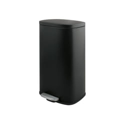 MSV 10.21573 poubelle Rectangulaire Acier Noir