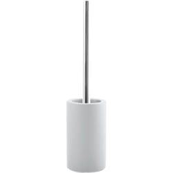 Spirella - Brosse wc avec support Céramique tube-matt Blanc mat