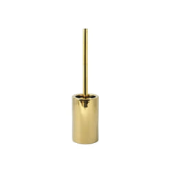 Spirella - Brosse Wc avec support Céramique tube Or Brillant