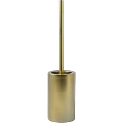 Brosse wc avec support Céramique TUBE-MATT Or mat Spirella