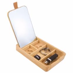 Miroir & Boîtes à Bijoux de la marque Spirella Accessoire indispensable pour la salle de bain ou la chambre. Ce modèle origin ...