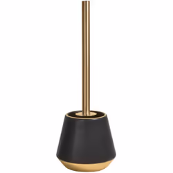 Brosse Wc de la marque Spirella. Design raffiné : La brosse WC JOSHUA GOLD MATT se distingue par son design moderne et ses fi ...