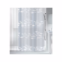 Matière principale : PEVA Nombre d'oeillets : 12 Entretien : Lavage 40 °C Anneaux : Non fourni Couleur : Blanc Matière des oe ...