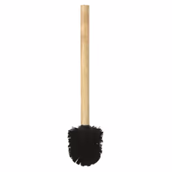 Brosse de rechange pour Brosse WC SVEN. Poils en synthétique noirs, manche en bois. Diamètre de la brosse : 78 mm